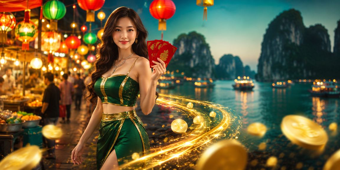 Cảnh đêm thưởng thức giải trí và cá cược tại Hạ Long